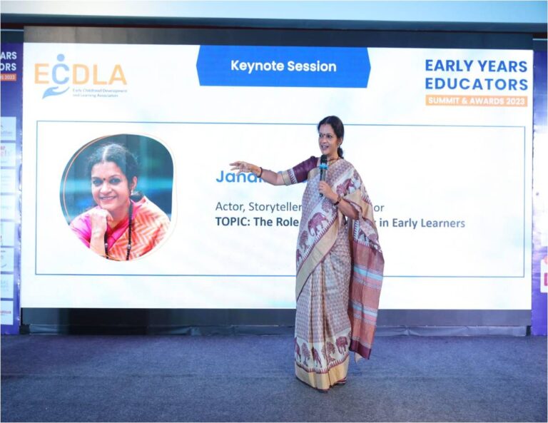 The Ukiddiy App was appreciated by Ms. Janaki sabesan, Actor and Story teller.